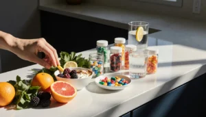 AM/PM supplements for men supporting daily vitality, energy, endurance, and sexual health naturally and safely