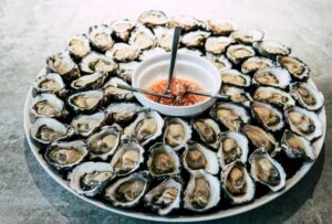 Vitamins & minerals for men: oysters rich in zinc that may help support testosterone, energy, and male vitality